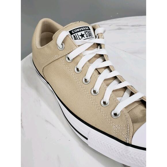 NEW Converse Men's CTAS High Street Ox‎ Nutty Granola Size 11 Taupe Sneakers - Picture 4 of 8
